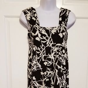 ANN TAYLOR LOFT BLACK DRESS XS